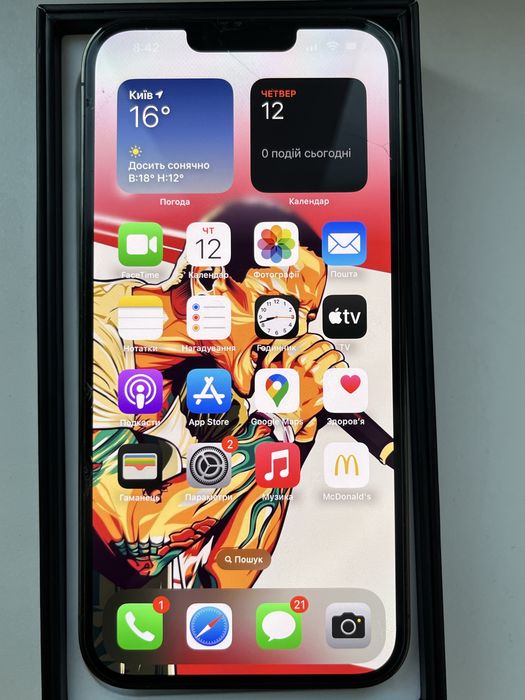 Iphone 13 pro max neverlock green