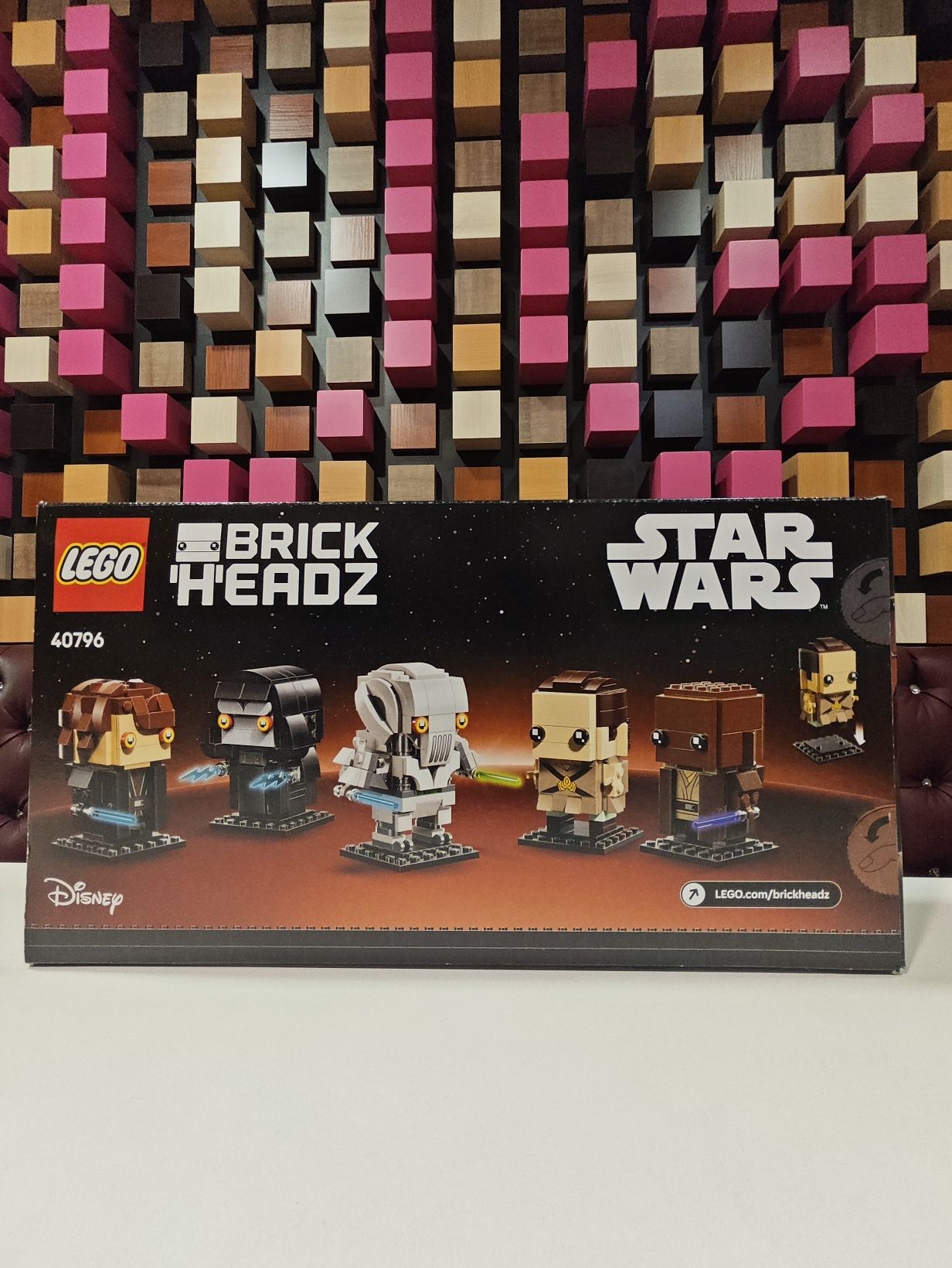 Конструктор LEGO BRICK HEADZ 40796 Star Wars Герої та Лиходії