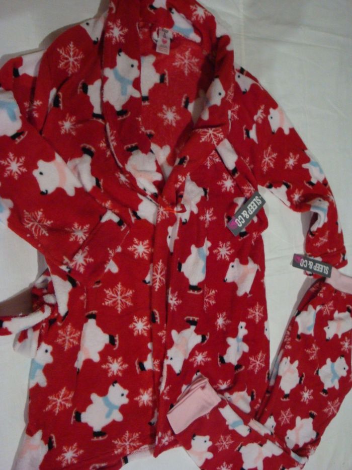 Пижама халат теплая флисовая  размер М, новая
