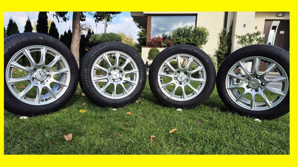 Koła zimowe Mercedes C klasa 5x112 205/55/16 Alu felgi