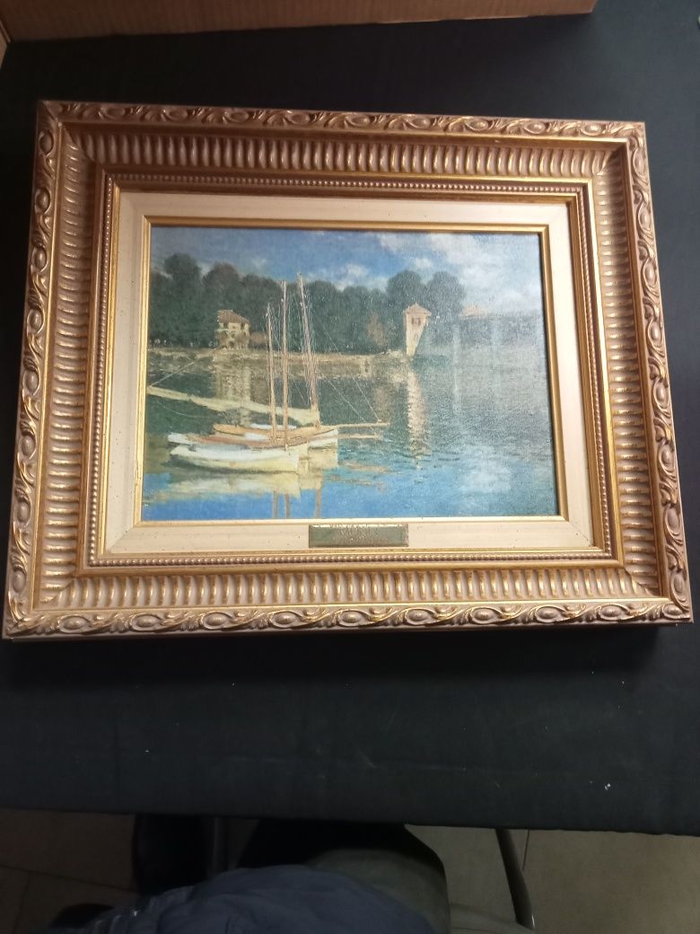 Moldura com pintura MONET