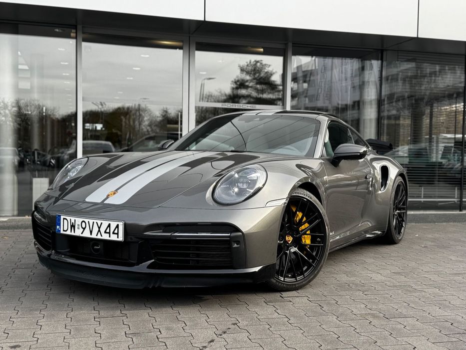 Porsche 911 Turbo S 650KM Agate Grey  Approved 2028 Porsche Centrum Wrocław