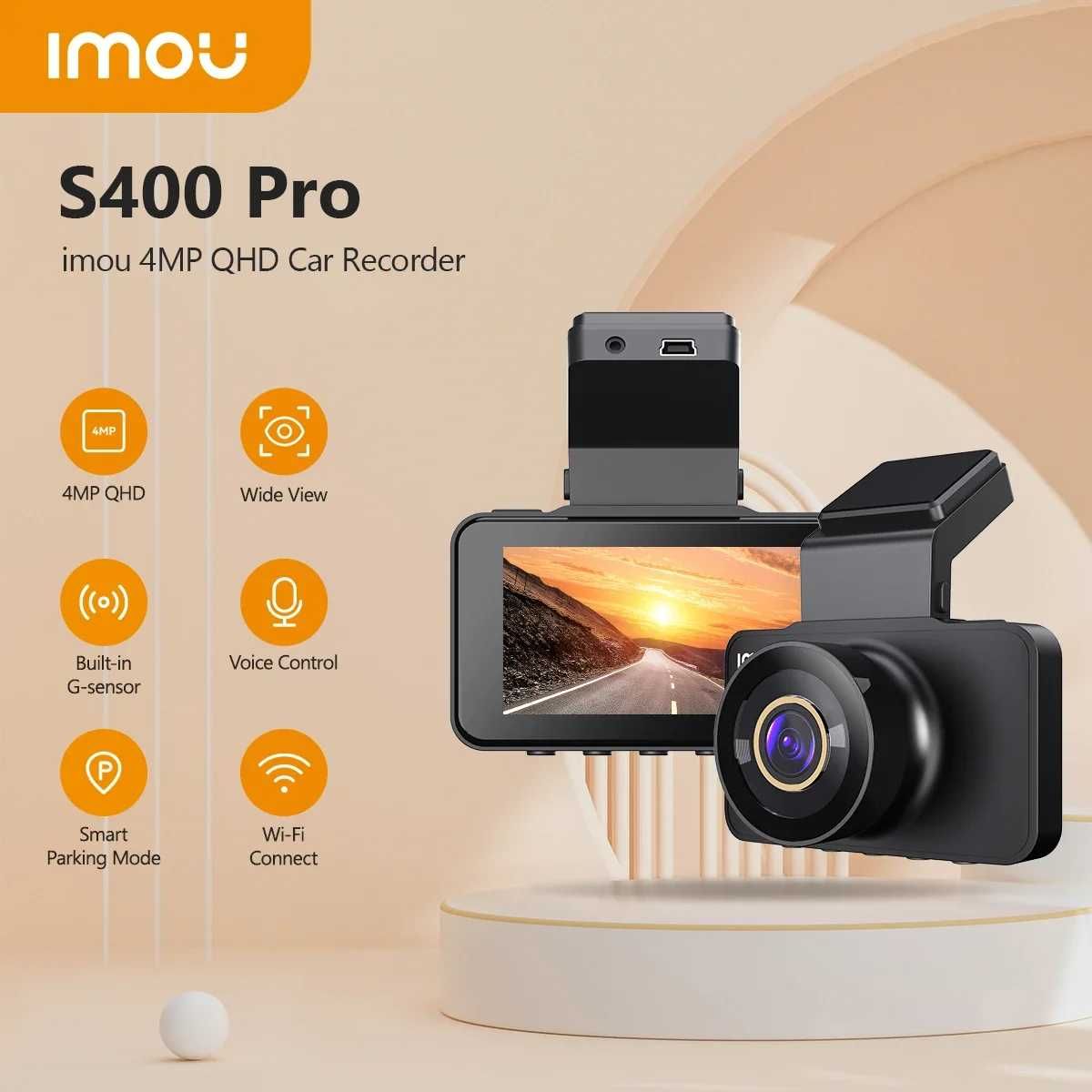 ‼️ NEW ‼️ Автомобильный видеорегистратор Imou T400 2K HD