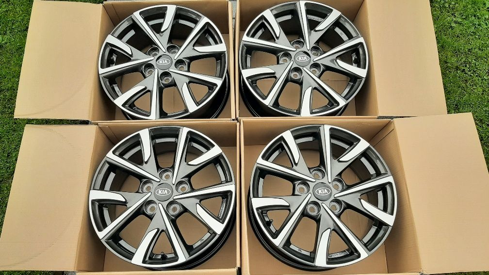 Nowe Alufelgi 5x114,3 R16 Kia Ceed Soul Niro Hyundai Kona Mazda 3 CX3