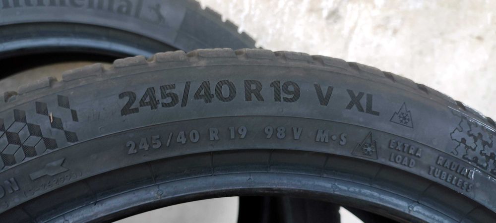 Opony zimowe Continental 245/40 R19