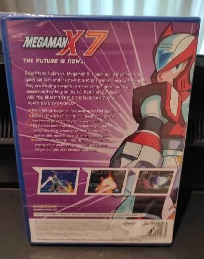 Megaman X 7 PAL PS2 (Novo selado)