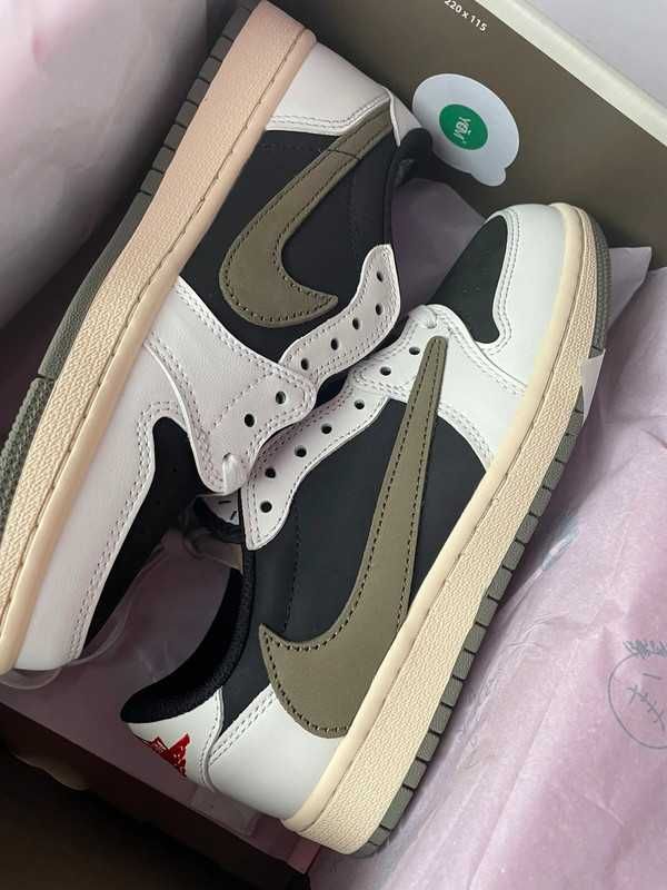 Jordan 1 Retro Low OG SP Travis Scott Olive R.44