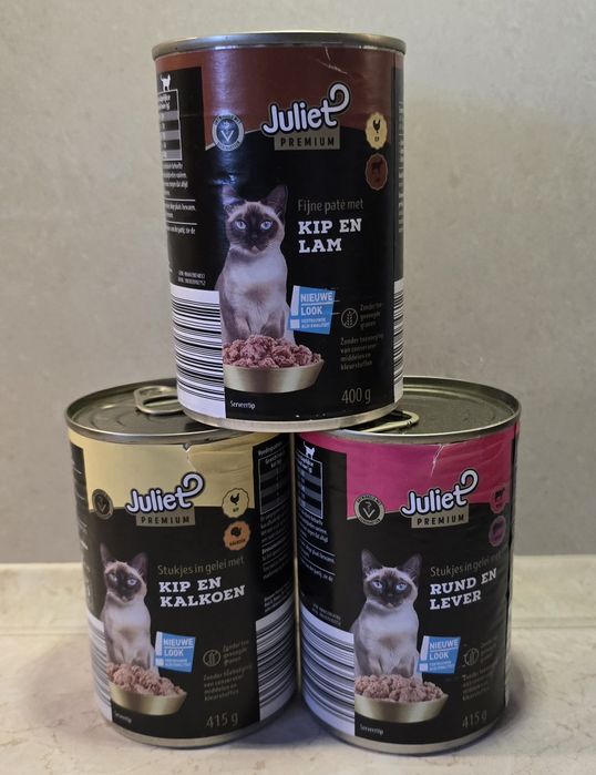 40x400g DLA KOTA bez ZBÓŻ Juliet soczyste kawałki w Galarecie 

Mix sm