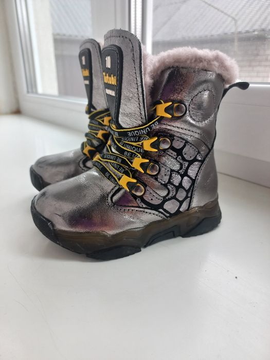 Зимові зимні ортопедичні чобітки ботинки чоботи ботінкі Тутубі Tutubi