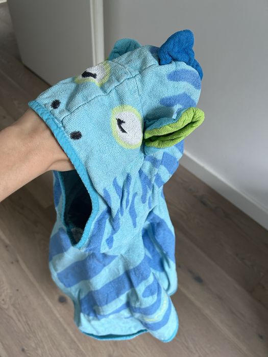 Recznik kąpielowy dla dzieci z kapturem Decathlon