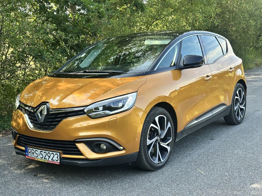 Renault Scenic IV Bose 1.3 TCE 140 km serwis full opcja masaże automat