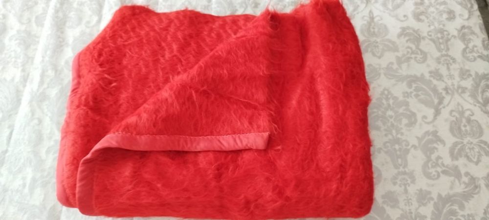 Cobertor papa vermelho