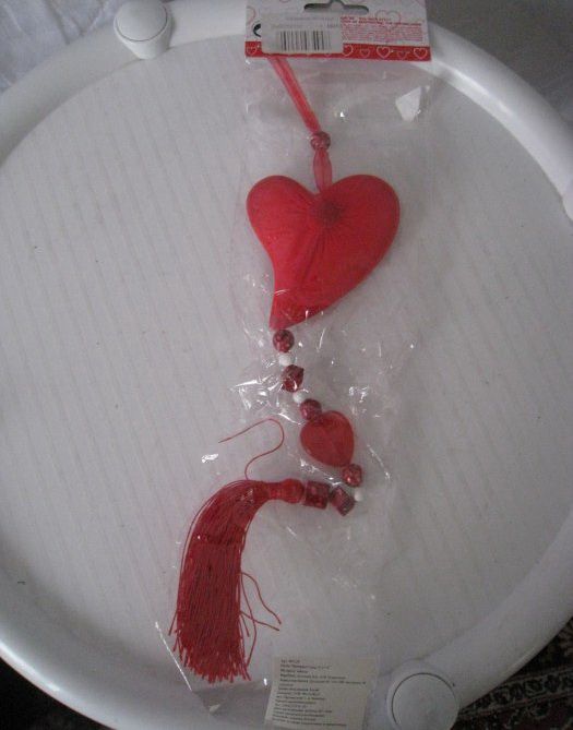 игрушка сувенир брелок на сумку сердце валентинка