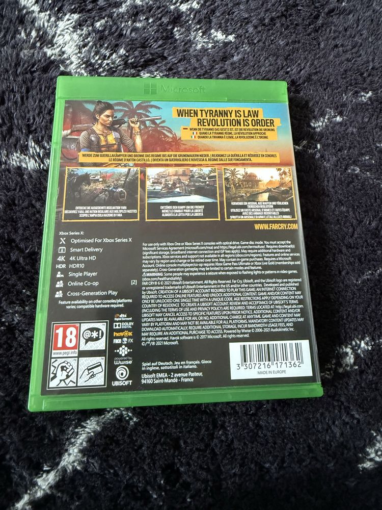 Gra na xbox one/series x farcry 6