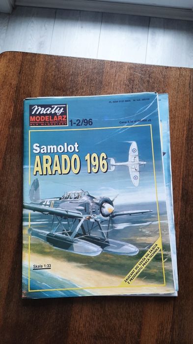 Mały modelarz 1-2/96 Arado-196