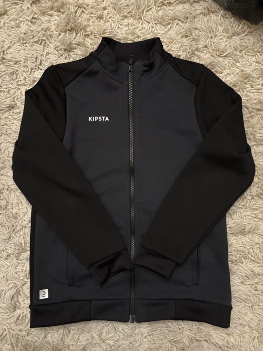 Bluza Kipsta czarna 122/128