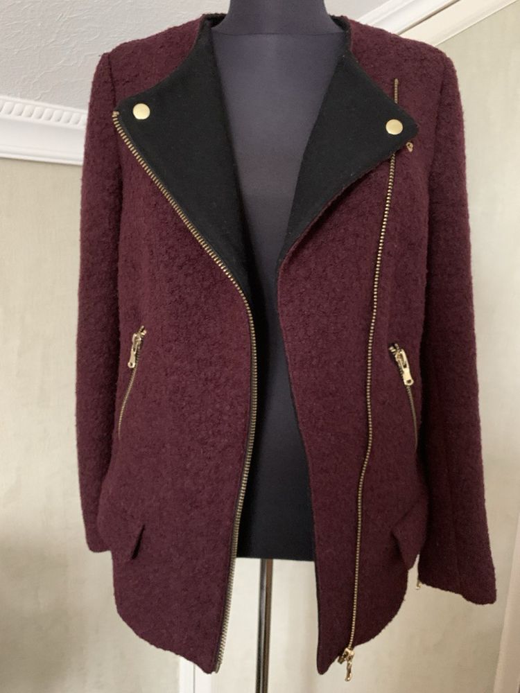 Продам твидовую куртку-пальто Zara размер XS