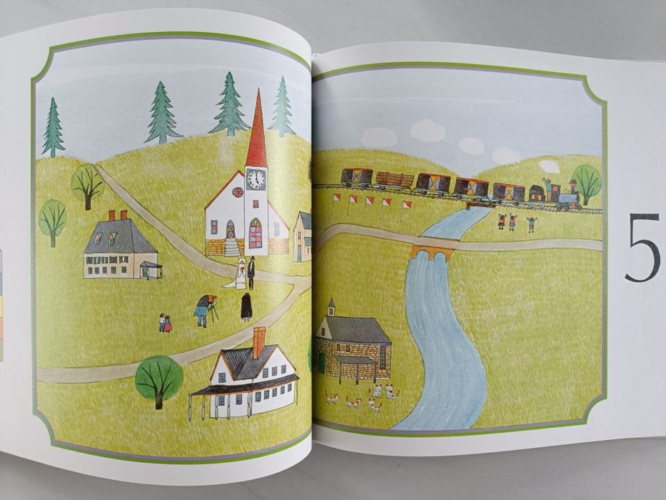 "Liczymy razem" Mitsumasa Anno - książeczka książka dla dzieci