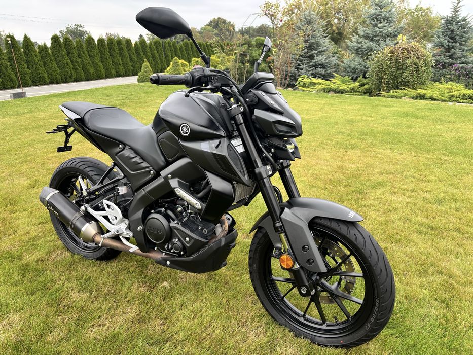 Yamaha MT 125, 24r kat. A1/B wydech Leo Vince