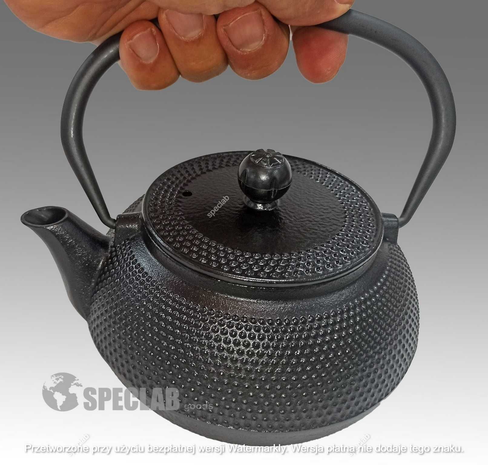 Czajniczek żeliwny , imbryk zaparzacz do herbaty 800ml