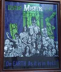 MISFITS Poster Antigo 78X64cm