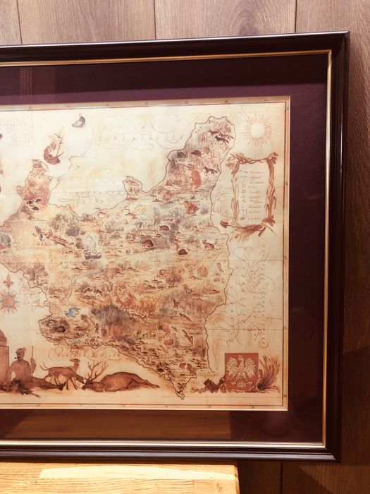 Map Lasów Polskich, łowiecka,Kanarek ,Lipski 1938r