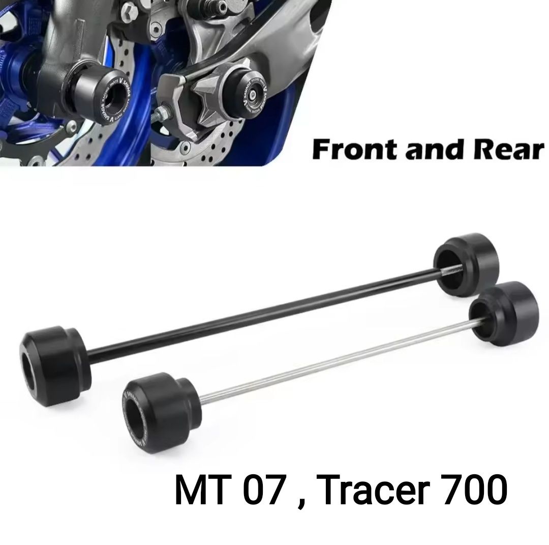 Крашпеды рамы Yamaha MT 03. МТ 09  2014-2024 г.в., Слайдеры колесные..
