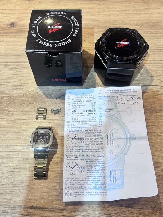 Casio G-shock GMW B-5000 Solar