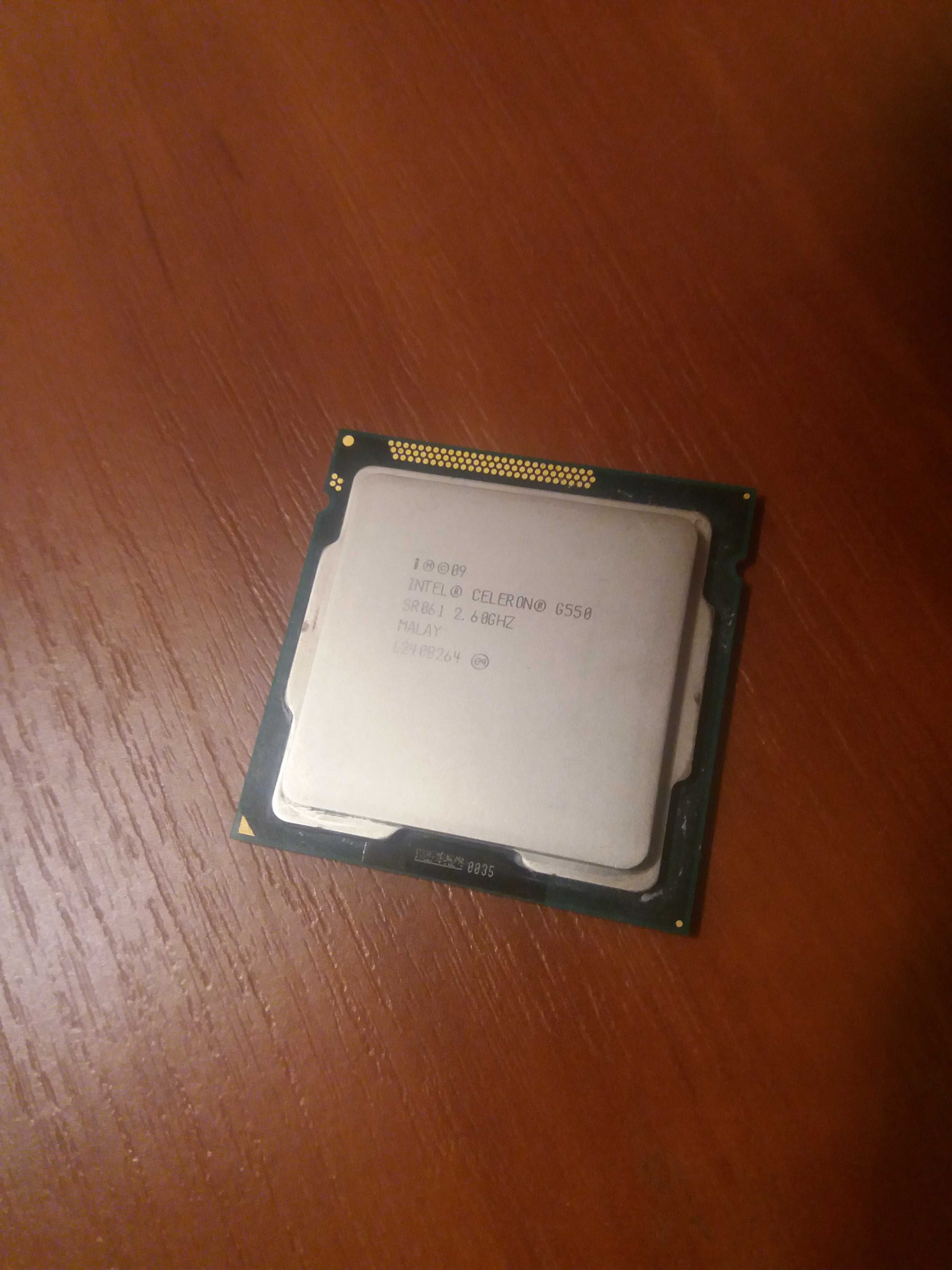 Продам 2-ядерный процессор Intel Celeron G550, 2.60GHz