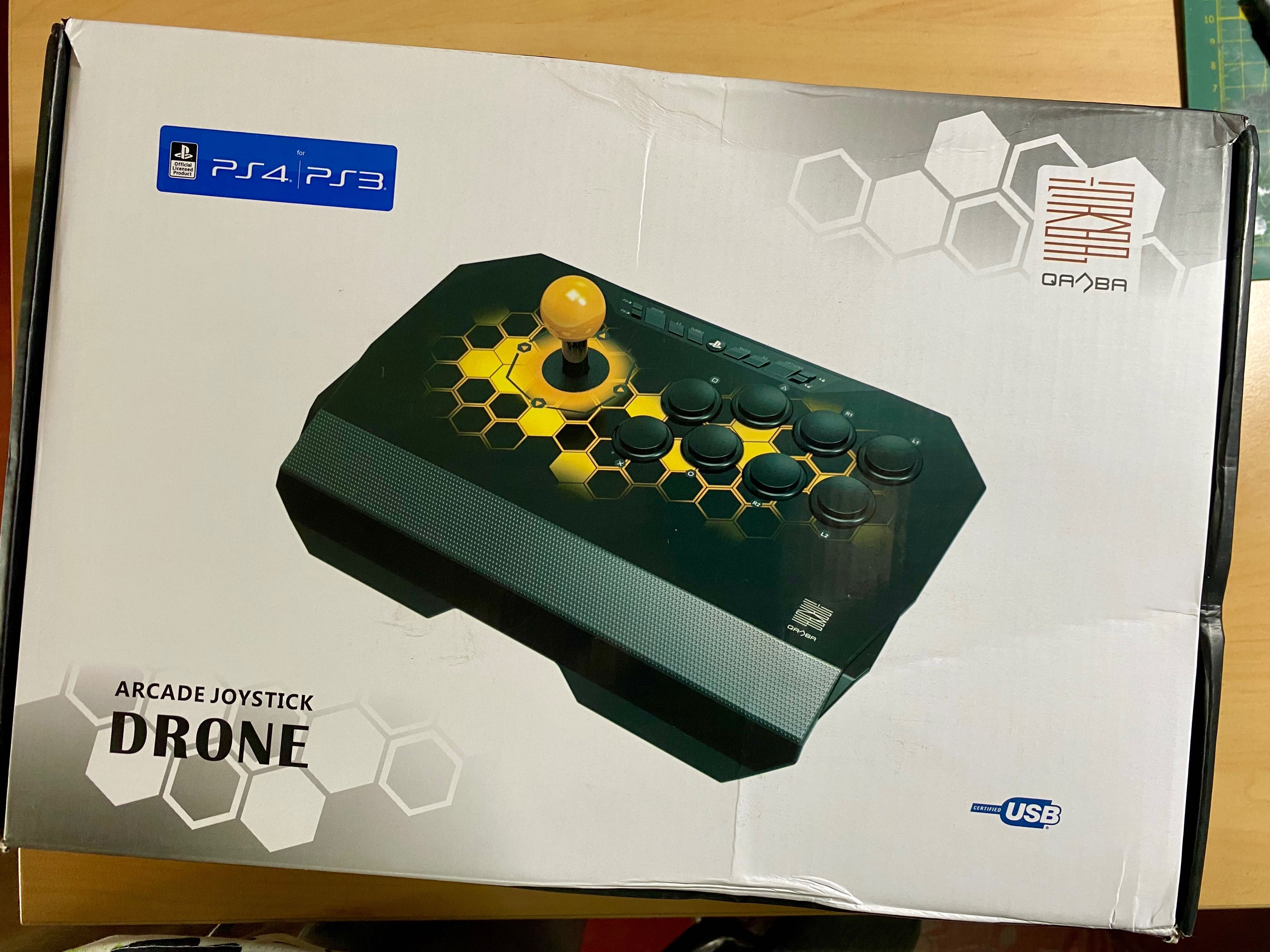 Qanba Drone Fight Stick PS4 PS3 PC - Sony arcade файтинг рычаг