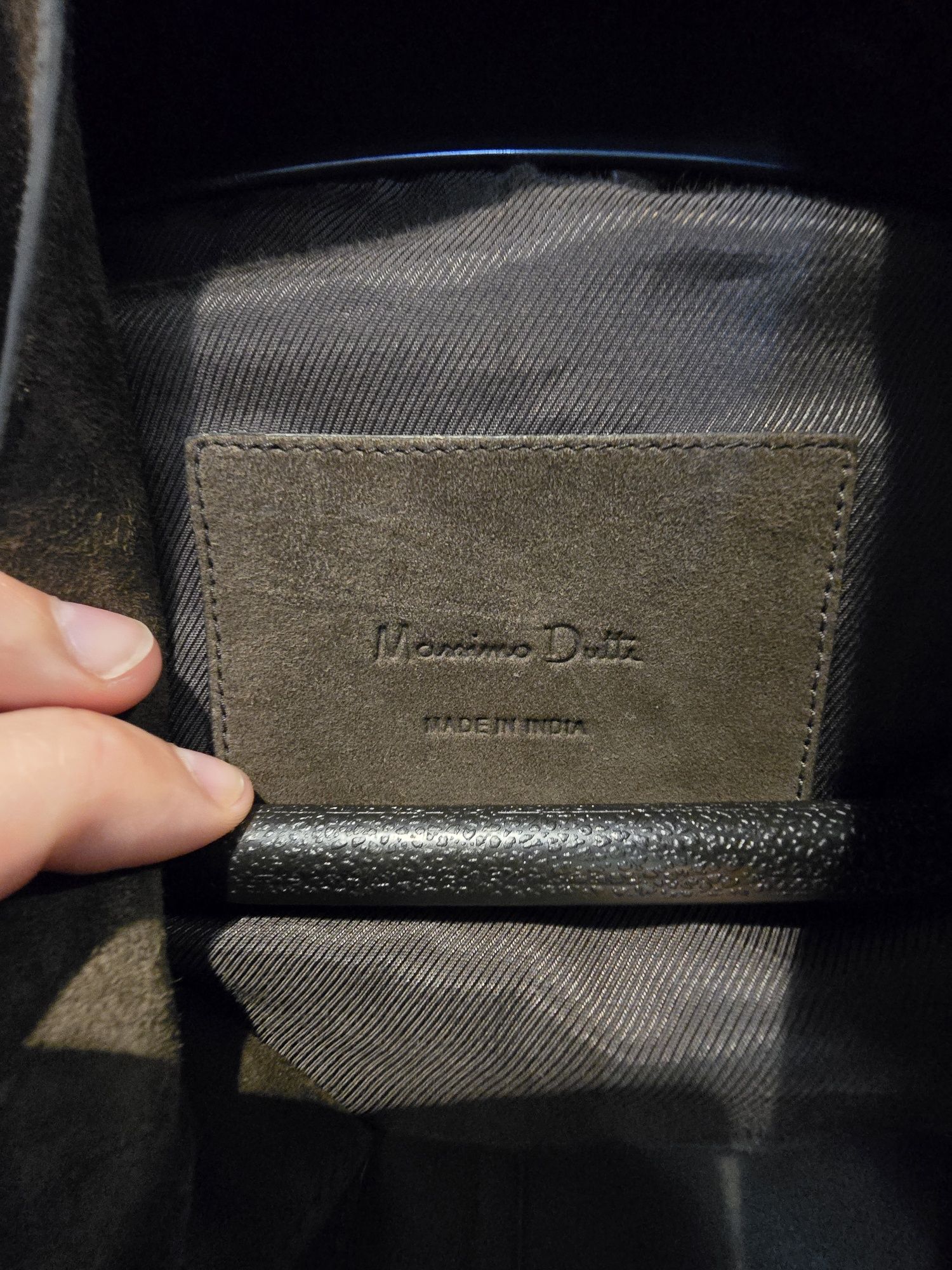 Casaco de camurça Massimo Dutti