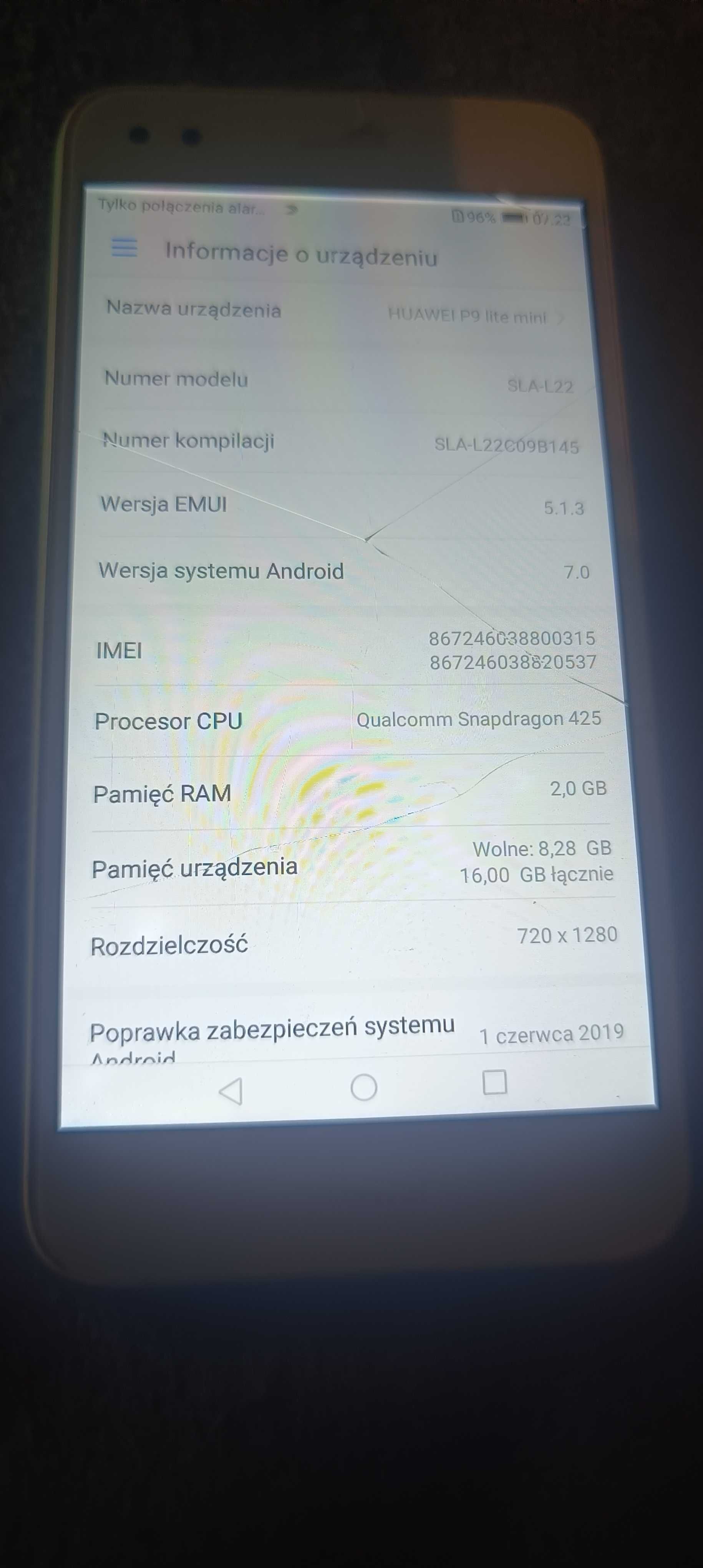 Telefon Huawei P9 lite mini