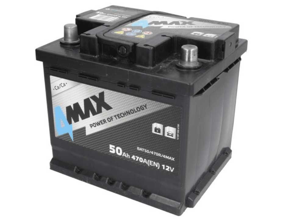 Akumulator JENOX 4MAX 12v 50ah 470a P+ 3 lata gw. Radom WYSYŁKA free