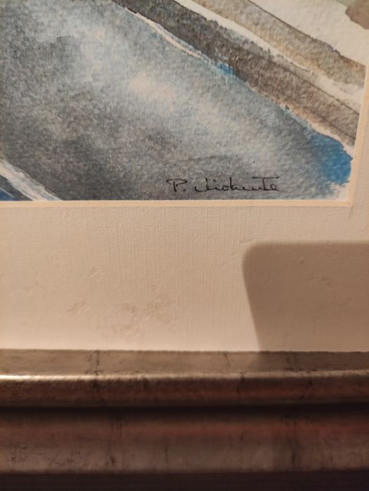 Paulo Violante - Aguarela " Eléctrico de Lisboa "