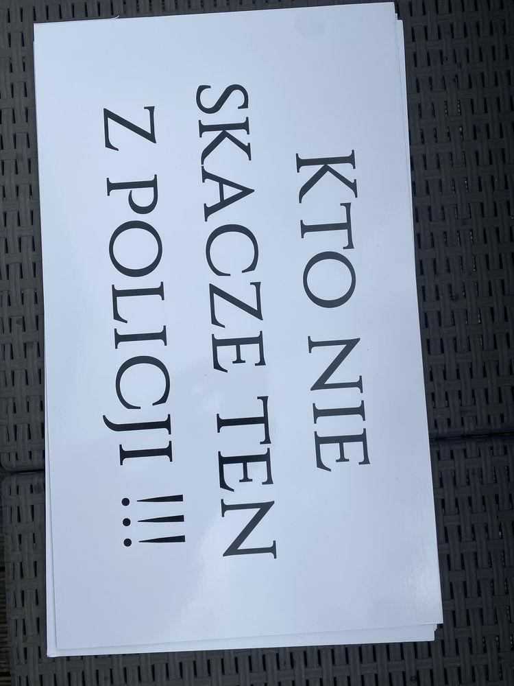 Tablice z napisem na wesele/impreze