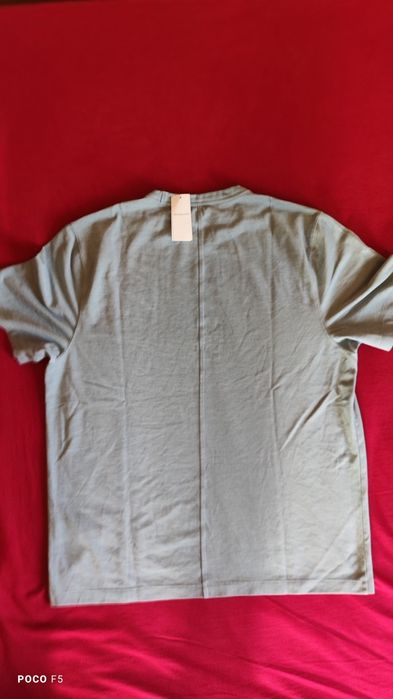 Abercrombie & Fitch pika błękitny t-shirt XL