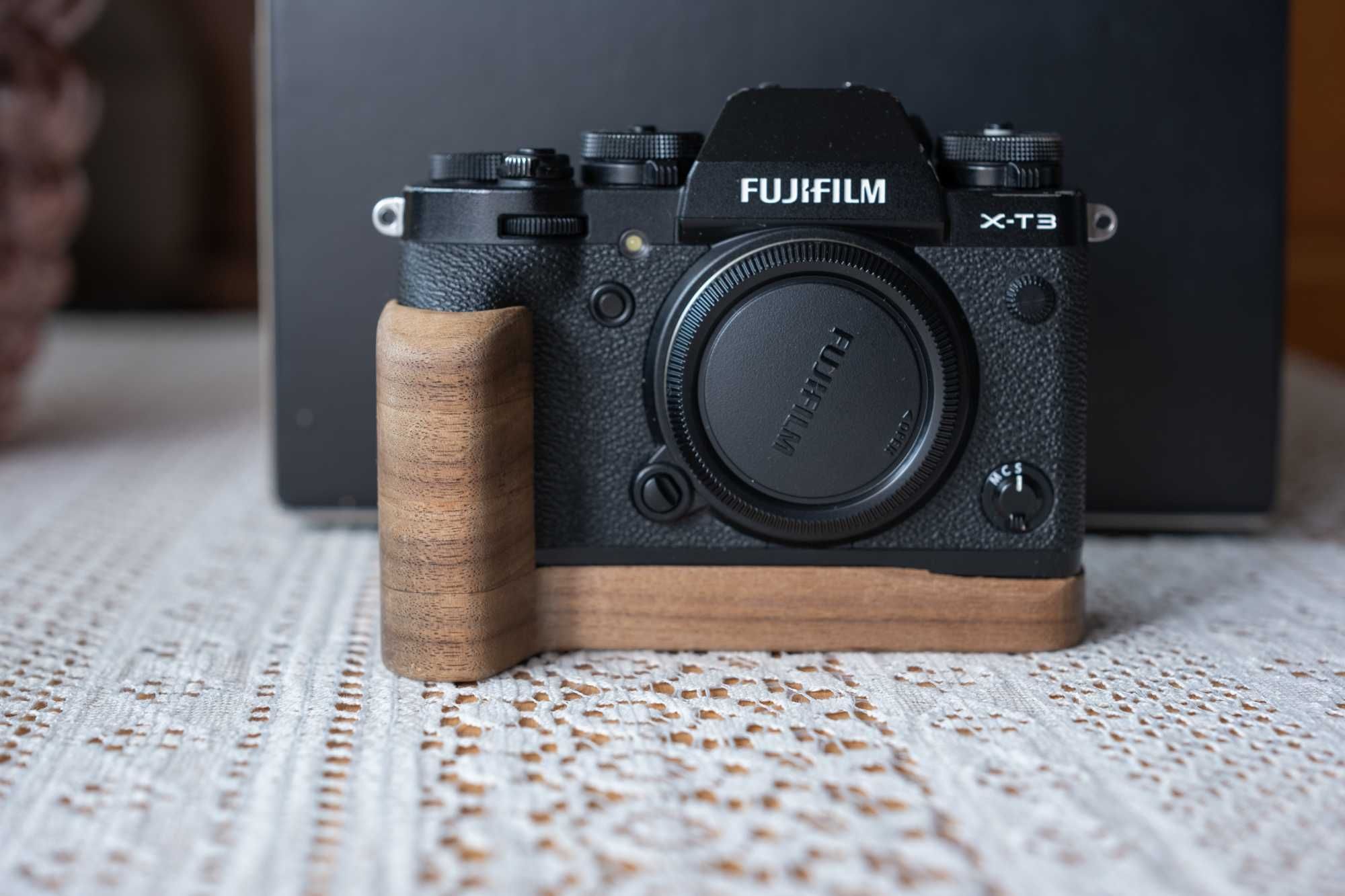 Fujifilm X-T3 Aparat gratis grip drewniany