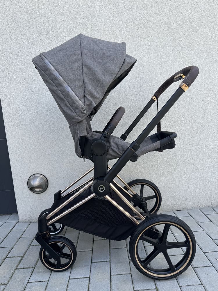 Cybex Priam 2.0 2w1 Manhattan Grey / Rose Gold