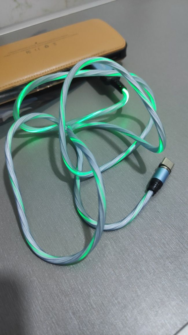 Магнітний кабель для заряджання USB Type C