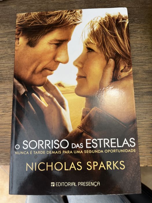 O Sorriso das Estrelas de Nicholas Sparks Livro