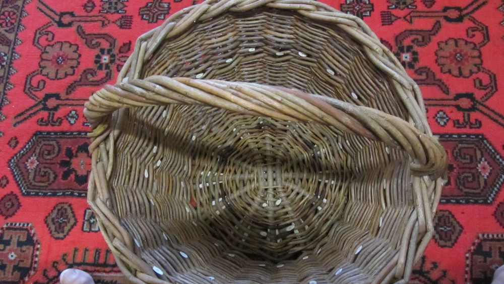 Корзина НОВАЯ для грибов и прочего (самодельная)!