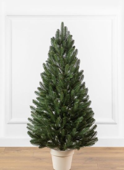 Штучні новорічні ялинки в горщику Siga Group елка ялинка