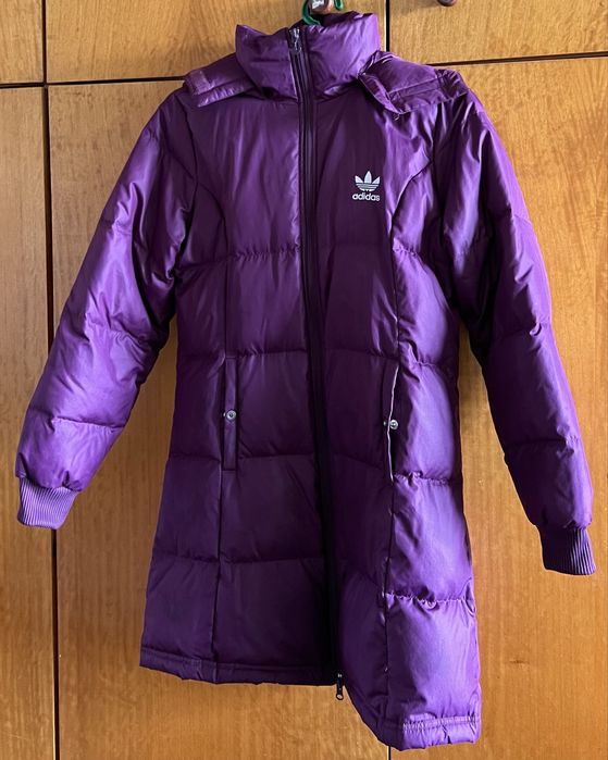 Adidas пуховик жіночий