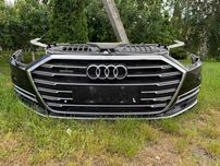Бампер AUDI А8 D5 18-22 р Морда ауди а8 с радиаторами S8 решотка ауді