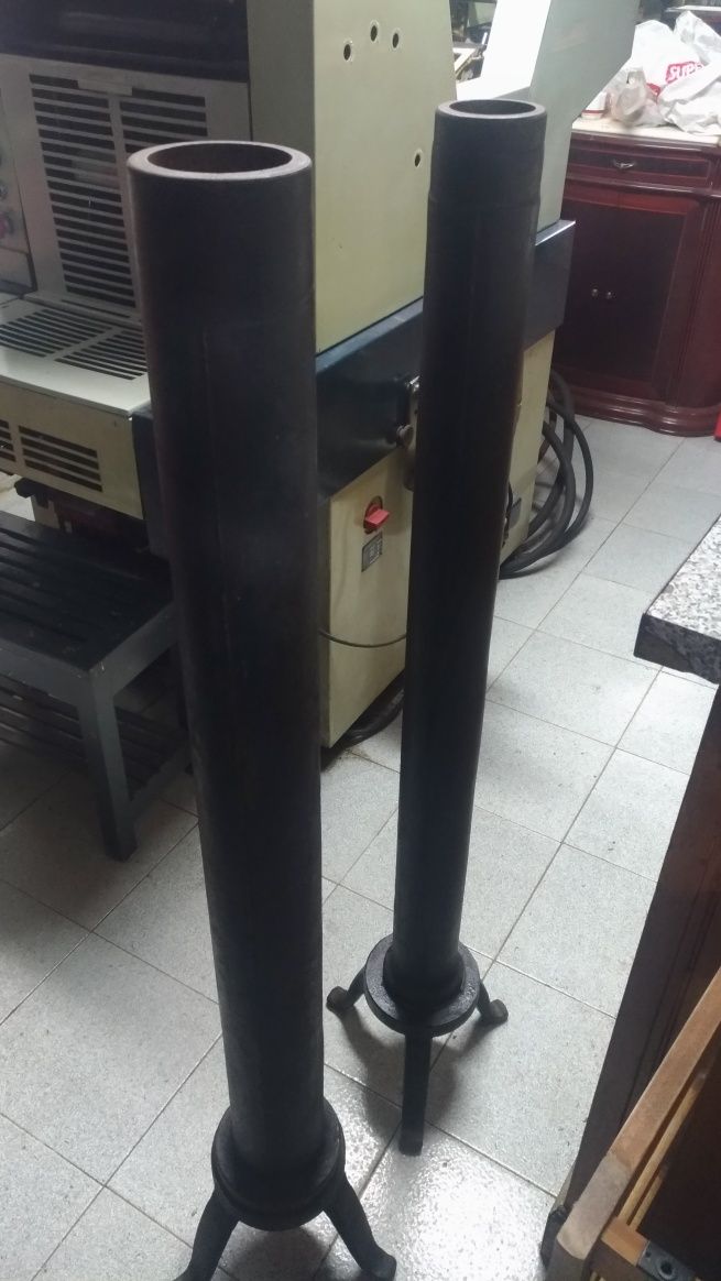 Fabrico dos Rolos de Tipografia quando era feitos manual com século