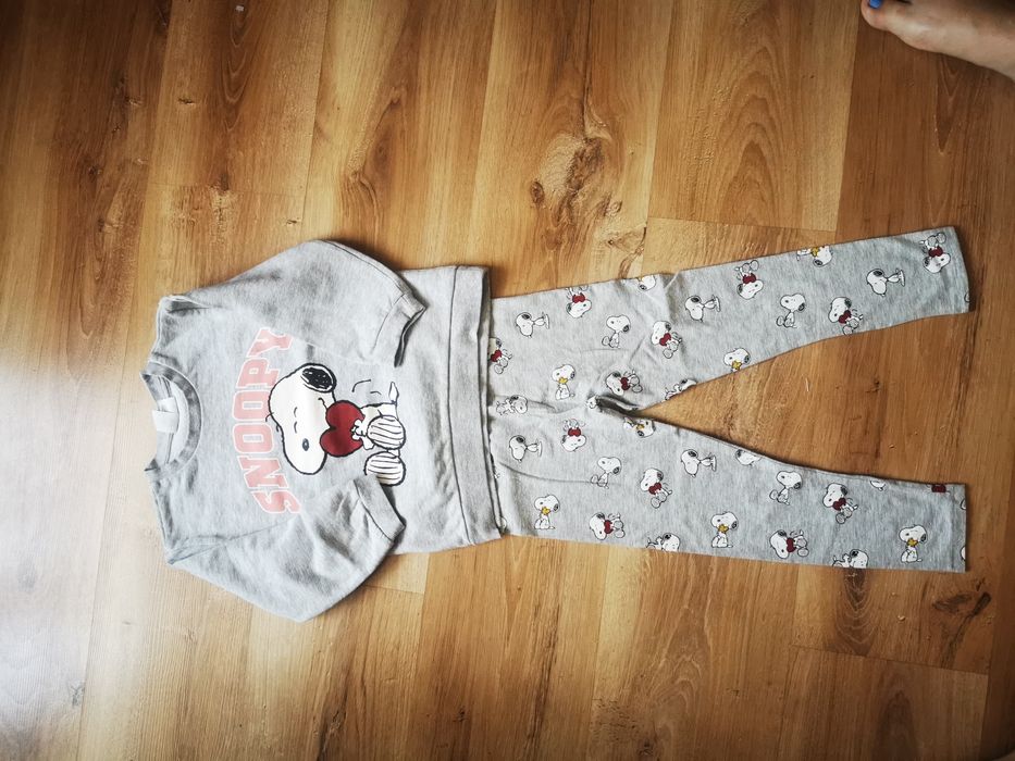 Komplet HM Snoopy rozm 104