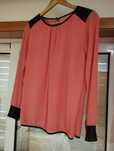 Blusa cor Salmão