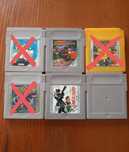 Vendo jogos para gameboy