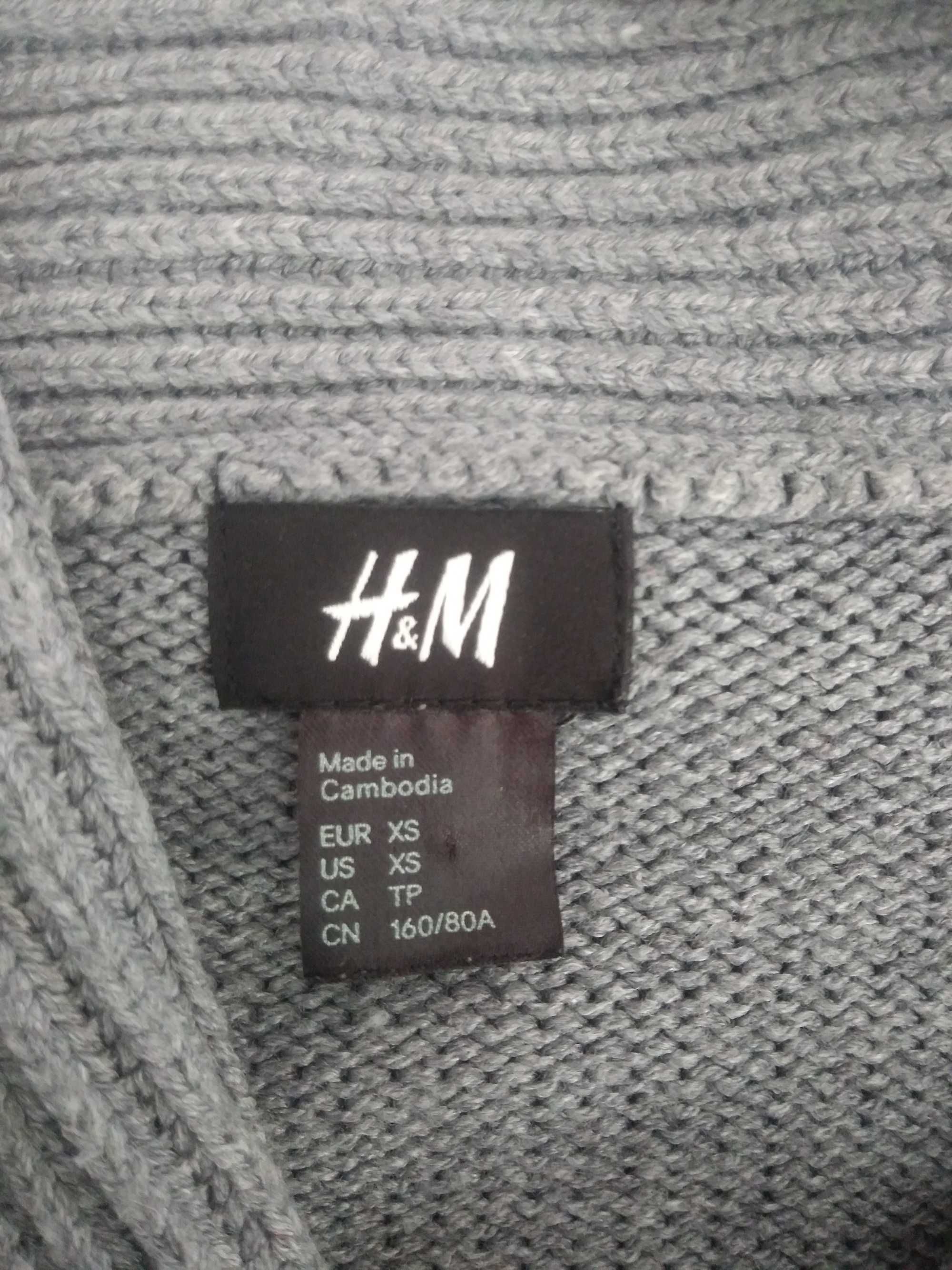 Sukienka / tunika wełniana H&M rozm. XS (36)