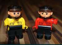 Lego duplo kolejka inteligentna Maszynista żółty i czerwony